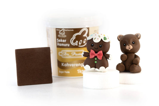 DR PASTE Rollfondant kahverengi 1kg