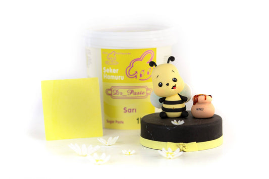 DR PASTE Şeker Hamuru sarı 1kg
