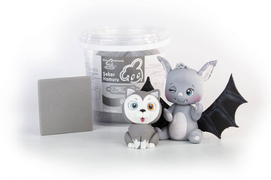 DR PASTE Şeker Hamuru gri 1kg