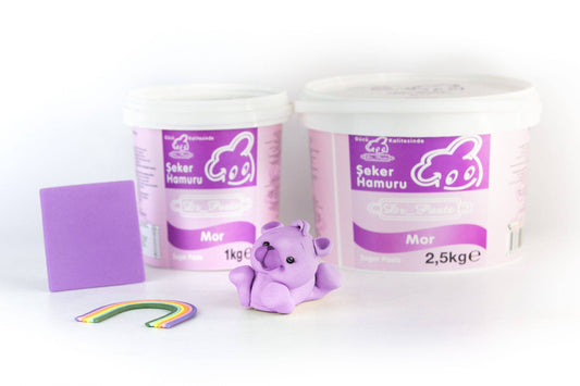 DR PASTE Şeker Hamuru mor 1kg