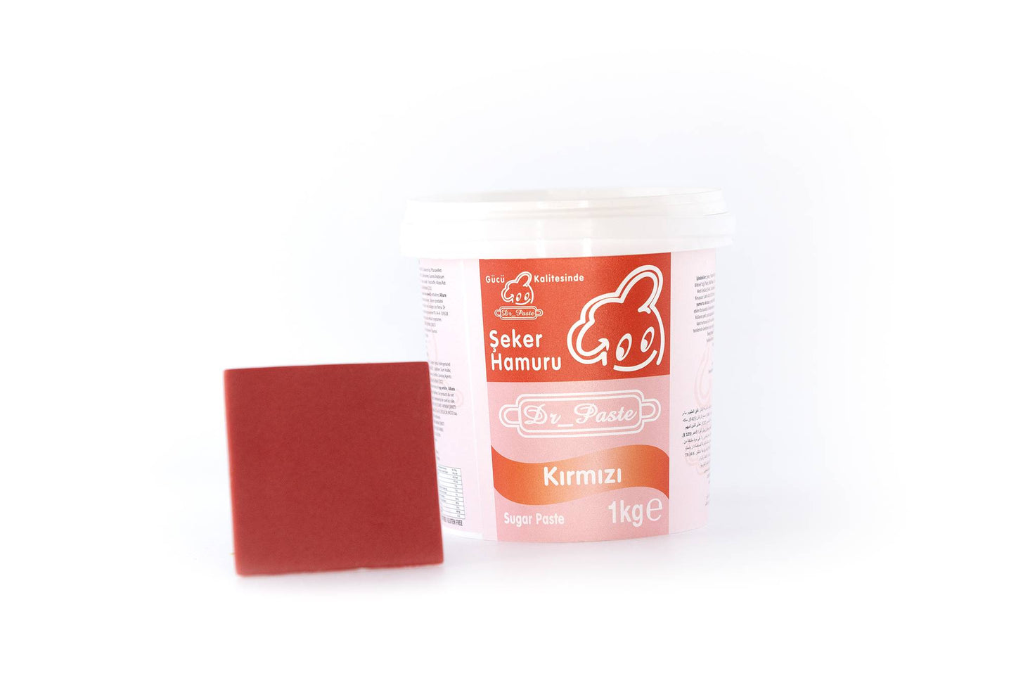 DR PASTE Rollfondant rot 1kg