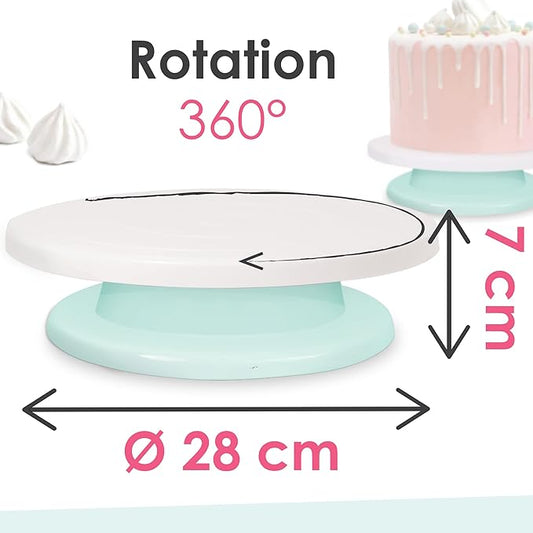 Drehbare Tortenplatte Ø28cm