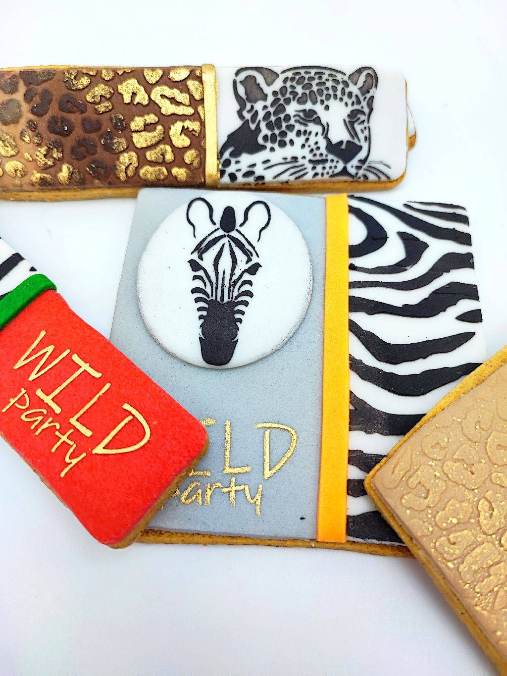 Stencil Zebra Stripes Pattern Stencil