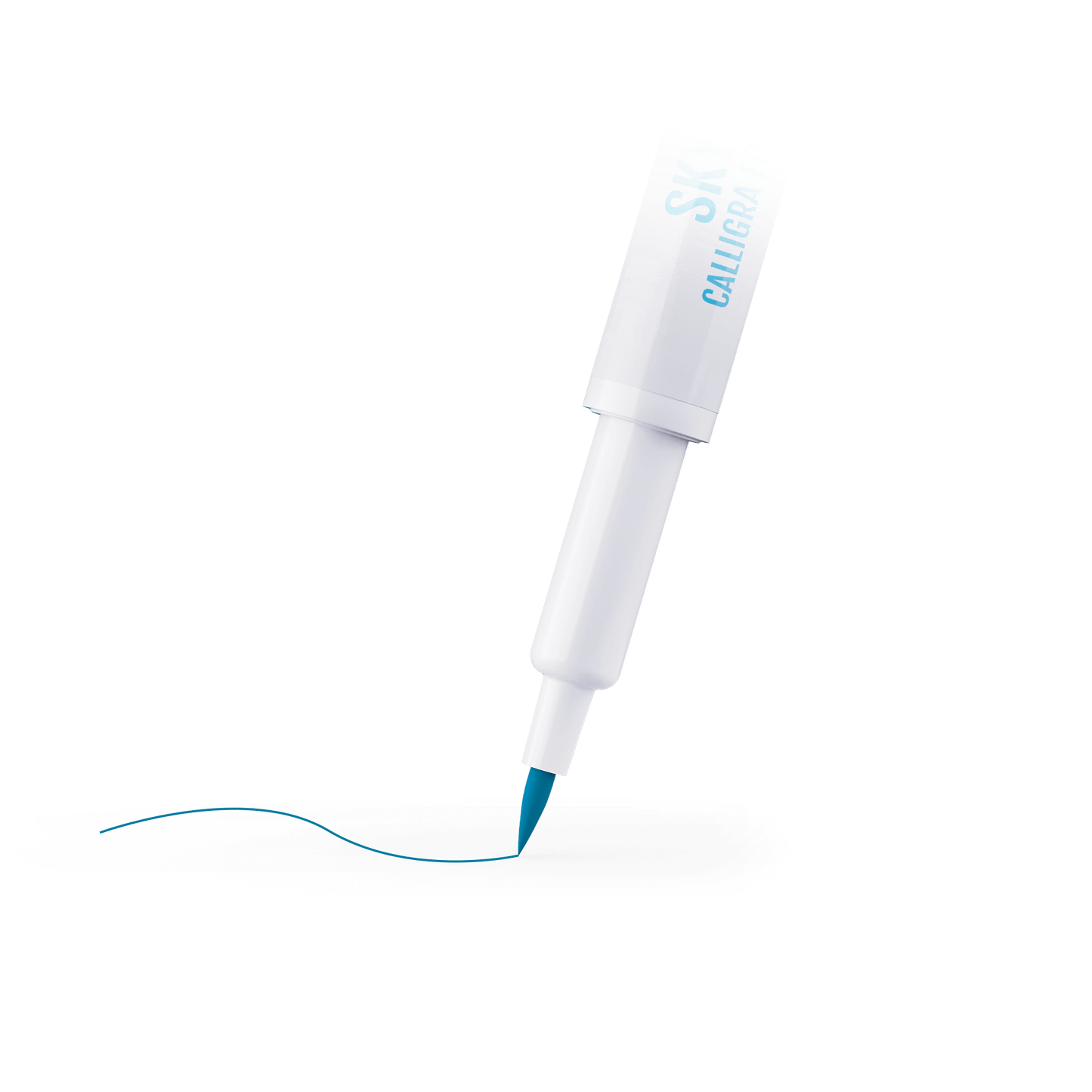 Fractal Calligra Brush Pen himmelblau 1,3g - Lebensmittelfarbstift