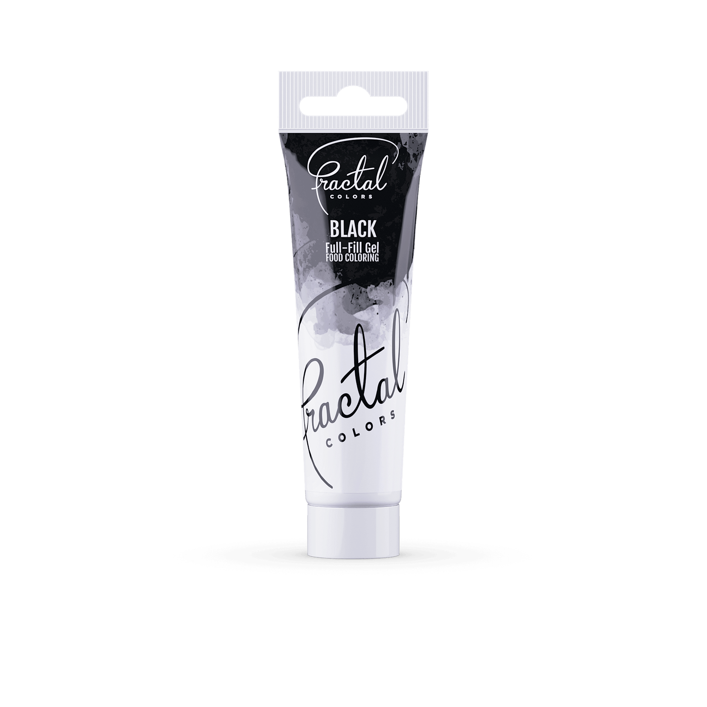 Fractal Lebensmittelgelfarbe schwarz 30g
