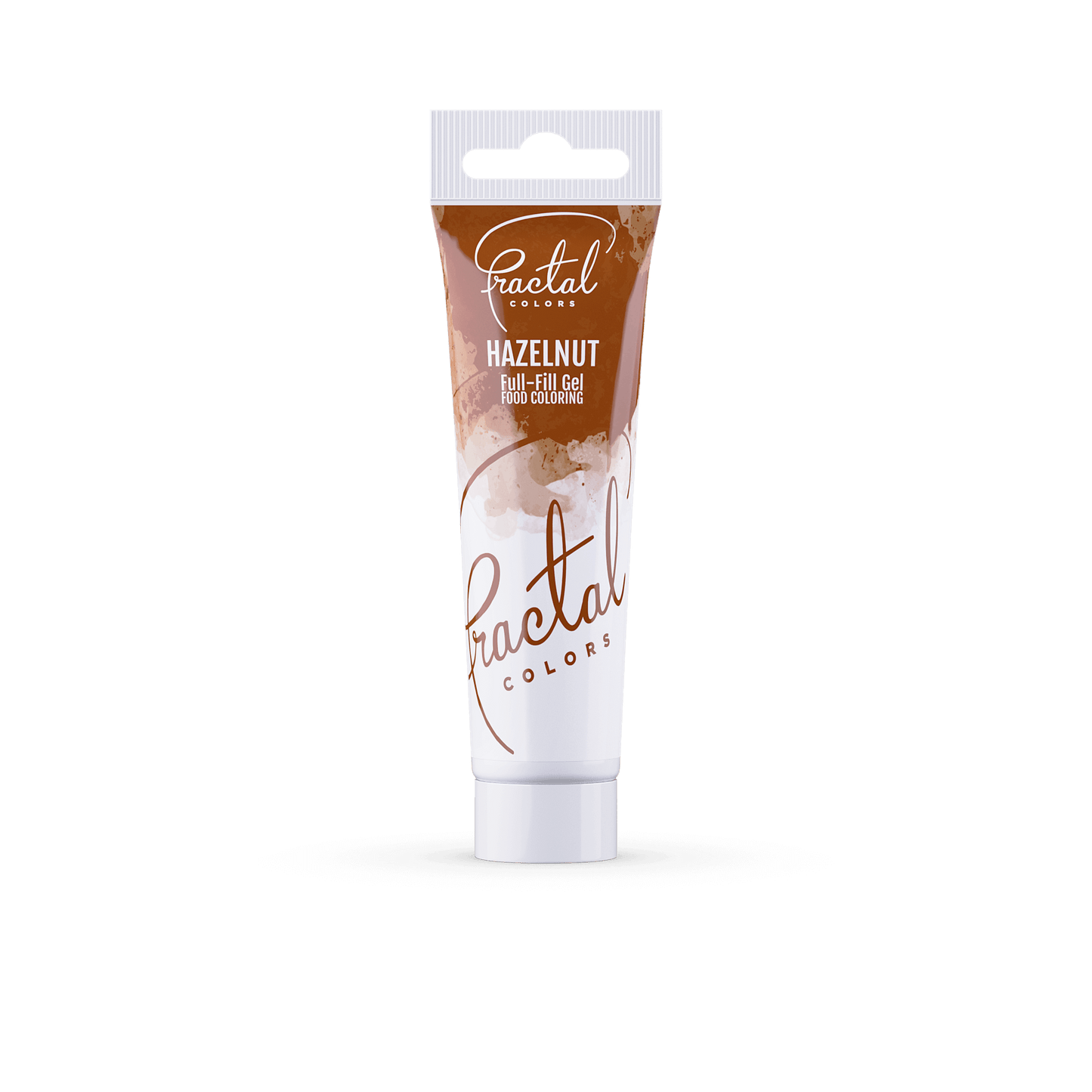 Fractal Gıda Jeli Rengi fındık kahve 30g