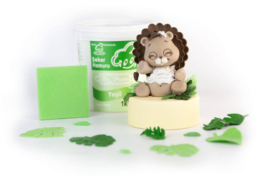 DR PASTE Şeker Hamuru yeşil 1kg